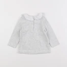 Cyrillus - tee-shirt gris - 12 mois