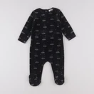 Natalys - pyjama velours bleu - 9 mois