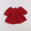 Vertbaudet - robe rouge - 3 mois