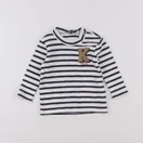 IKKS - tee-shirt blanc - 6 mois