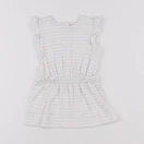 Tape à l'oeil - robe blanc - 6 mois