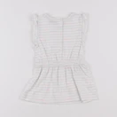 Tape à l'oeil - robe blanc - 6 mois