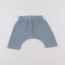 Petit Bateau - sarouel bleu - 3 mois