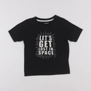 Vertbaudet - tee-shirt noir - 4 ans