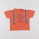 Timberland - tee-shirt orange - 12 mois