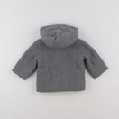 Vertbaudet - manteau gris - 3/6 mois