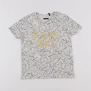 IKKS - tee-shirt blanc - 4 ans