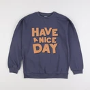 Vertbaudet - sweat bleu - 12 ans