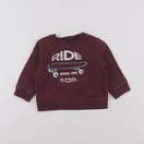 Vertbaudet - sweat rouge - 2 ans