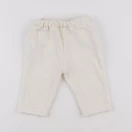 Tape à l'oeil - pantalon blanc - 6 mois