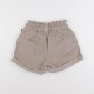 Petit Bateau - short marron - 6 ans