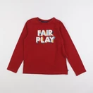 Okaidi - tee-shirt rouge - 10 ans
