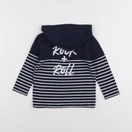 IKKS - tee-shirt bleu, blanc - 2 ans