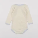 Petit Bateau - body bleu, jaune - 12 mois