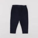 Vertbaudet - legging bleu - 9 mois