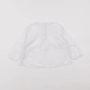 Boutchou - blouse blanc - 12 mois