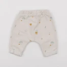 Vertbaudet - sarouel beige - 3 mois