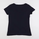 H&M - tee-shirt grossesse bleu - m