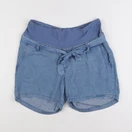 H&M - short grossesse bleu - 38