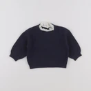Vertbaudet - pull bleu - 3 mois