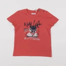IKKS - tee-shirt rouge - 18 mois
