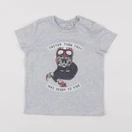 IKKS - tee-shirt gris - 18 mois