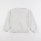 Vertbaudet - sweat blanc - 8 ans