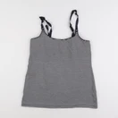 H&M - débardeur allaitement bleu, blanc - m