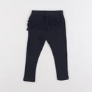 Petit Bateau - legging volants au dos bleu, or - 18 mois