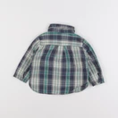 Natalys - chemise bleu, blanc - 6 mois