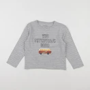 Monoprix - tee-shirt gris - 5 ans