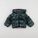 Vertbaudet - doudoune vert - 2 ans