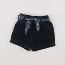 Vertbaudet - short bleu - 6/9 mois