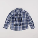 IKKS - chemise bleu, blanc - 4 ans