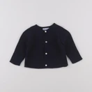 Jacadi - gilet bleu - 6 mois
