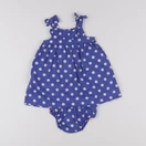 Jacadi - robe bleu - 12 mois