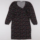 Envie de fraise - robe allaitement, grossesse noir - 44 à 46