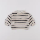 Vertbaudet - pull bleu - 3 mois