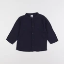 Petit Bateau - chemise bleu - 2 ans