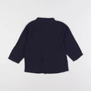 Petit Bateau - chemise bleu - 2 ans