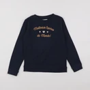 Vertbaudet - sweat bleu - 8 ans