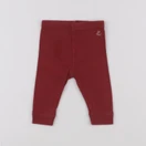 Petit Bateau - legging rouge - 3 mois