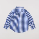 Jacadi - chemise blanc, bleu - 3 ans
