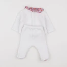 Jacadi - ensemble blanc - 6 mois