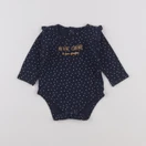 Vertbaudet - body bleu - 6 mois