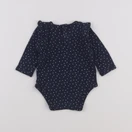 Vertbaudet - body bleu - 6 mois