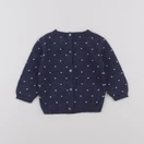 Vertbaudet - pull bleu - 6 mois