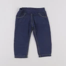Petit Bateau - jegging bleu - 12 mois