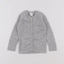 H&M - gilet gris - 9/12 mois