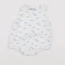 Jacadi - combinaison blanc, bleu - 1 mois